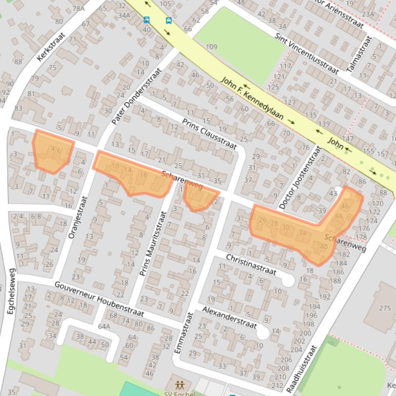Kaart van postcodegebied 5981BW.