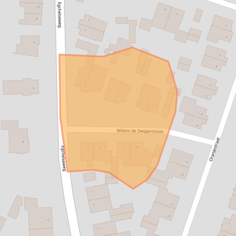 Kaart van postcodegebied 5981BZ.