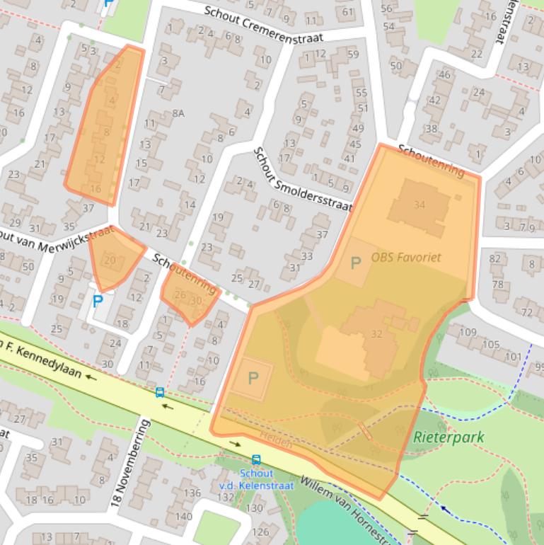 Kaart van postcodegebied 5981DS.