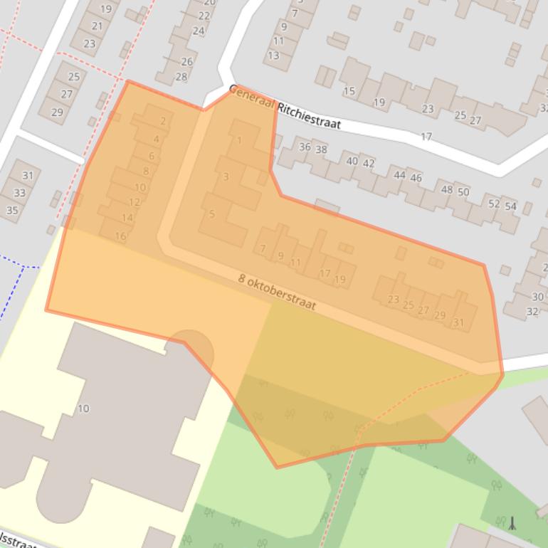 Kaart van postcodegebied 5981GE.