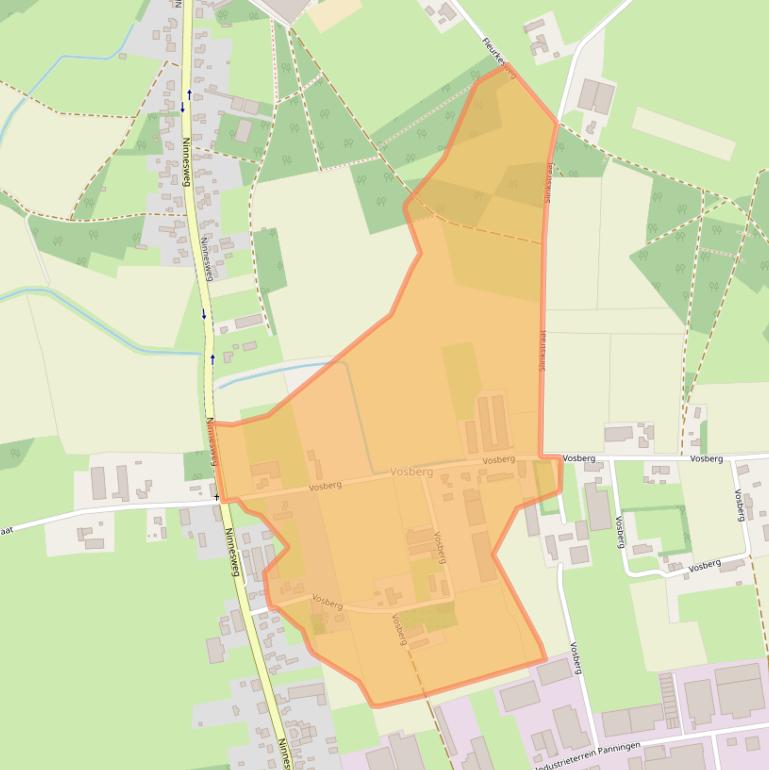 Kaart van postcodegebied 5981NL.