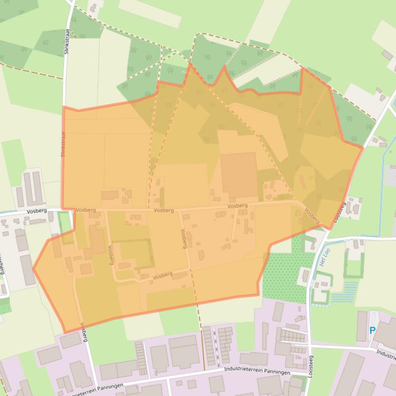 Kaart van postcodegebied 5981NM.