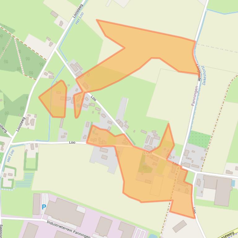 Kaart van postcodegebied 5981NP.