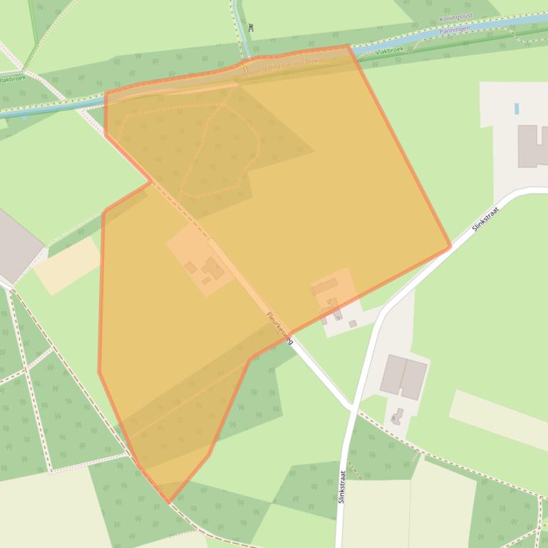 Kaart van postcodegebied 5981NT.