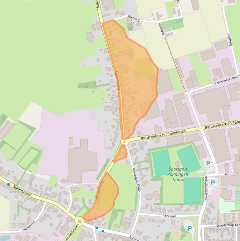 Kaart van postcodegebied 5981PC.