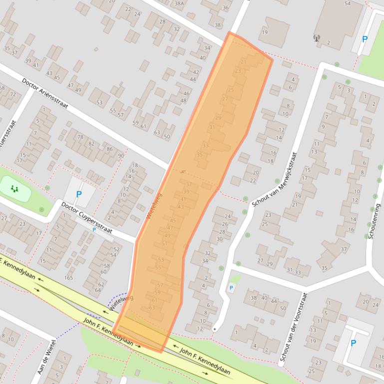 Kaart van postcodegebied 5981TH.