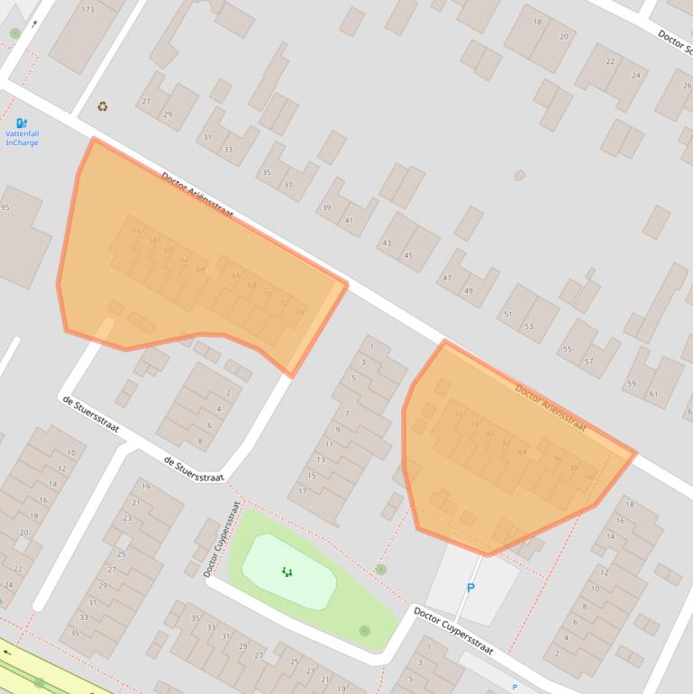 Kaart van postcodegebied 5981VH.