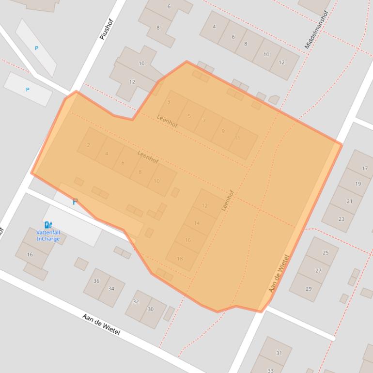 Kaart van postcodegebied 5981VR.