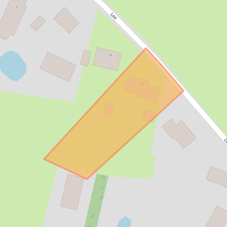 Kaart van postcodegebied 5981WN.