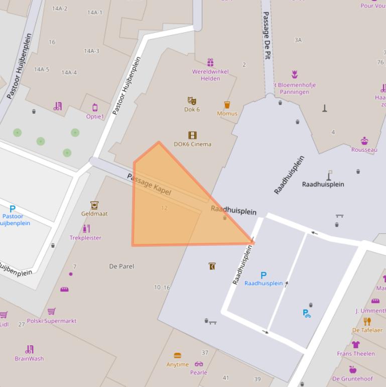 Kaart van postcodegebied 5981WS.