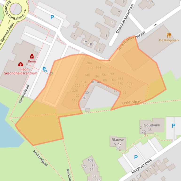 Kaart van postcodegebied 5981WV.