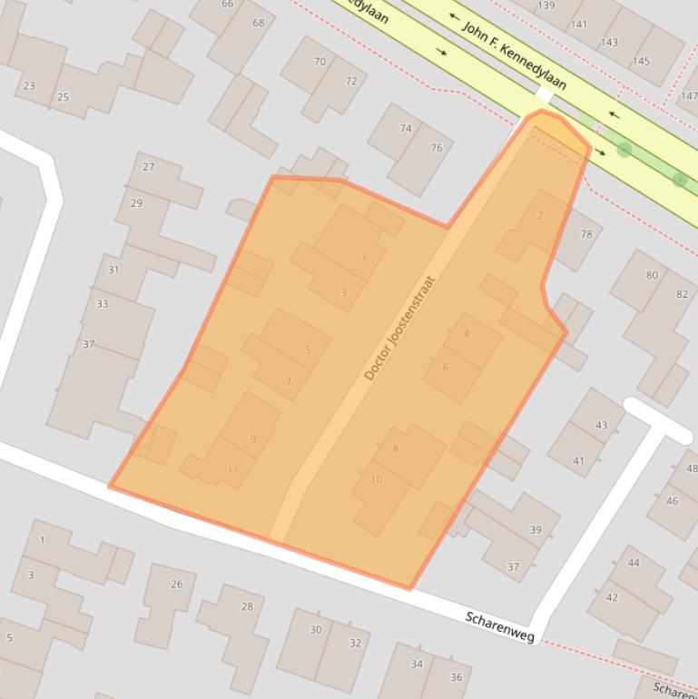 Kaart van postcodegebied 5981XD.