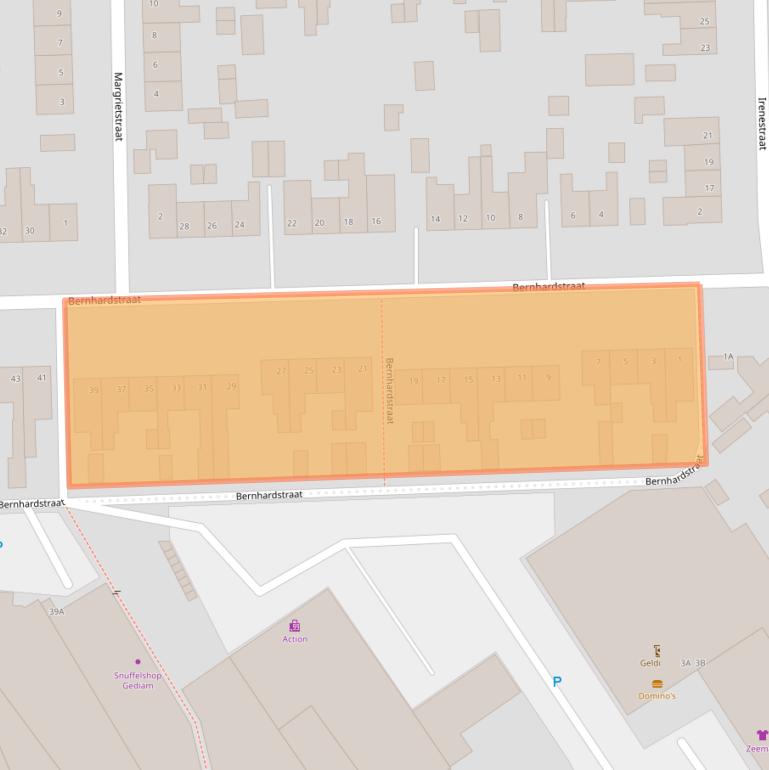 Kaart van postcodegebied 5981XM.