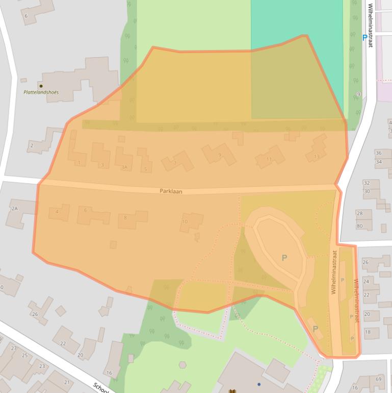 Kaart van postcodegebied 5981XX.