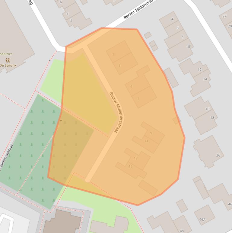 Kaart van postcodegebied 5984NC.