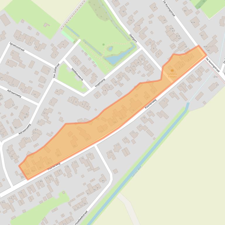 Kaart van postcodegebied 5984NN.