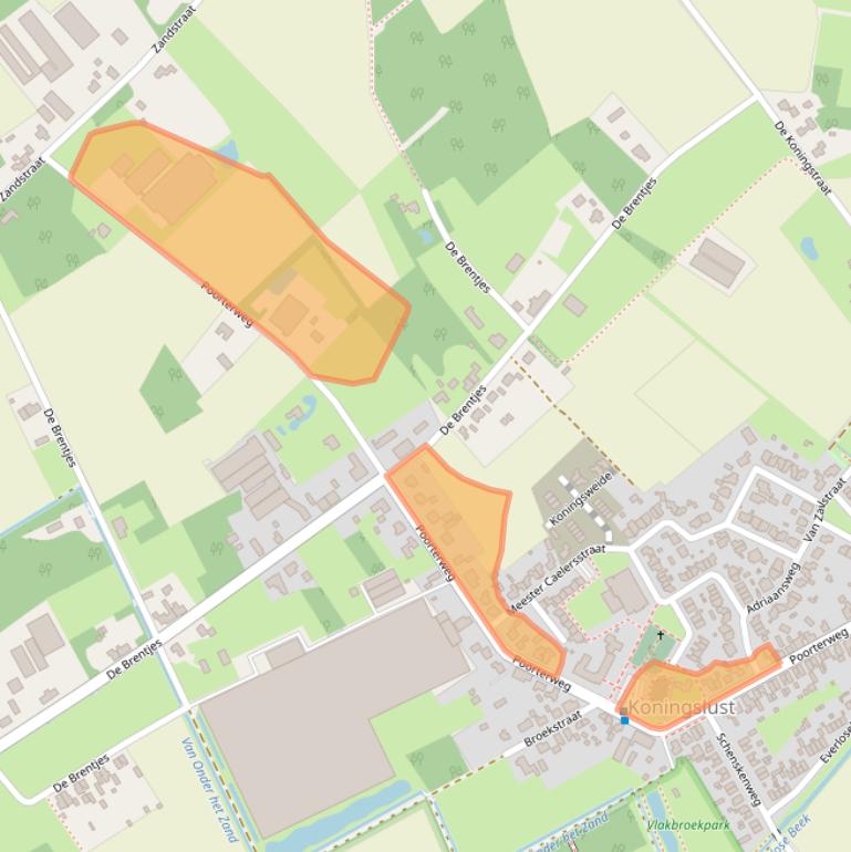 Kaart van postcodegebied 5984NP.