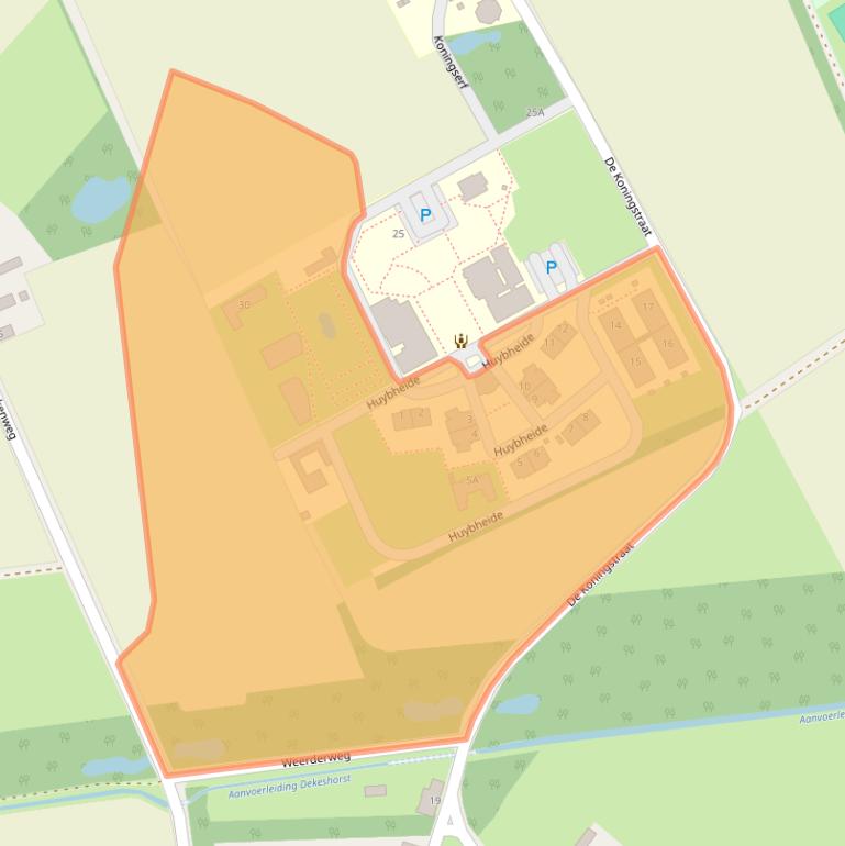 Kaart van postcodegebied 5984PD.