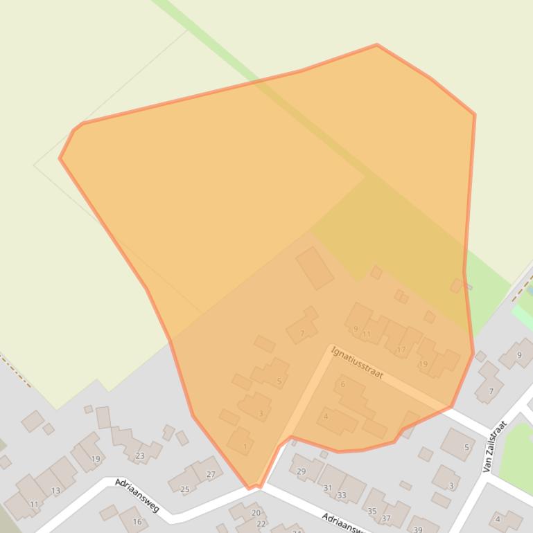 Kaart van postcodegebied 5984PE.