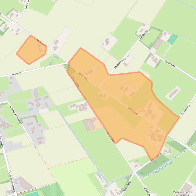 Kaart van postcodegebied 5985NN.