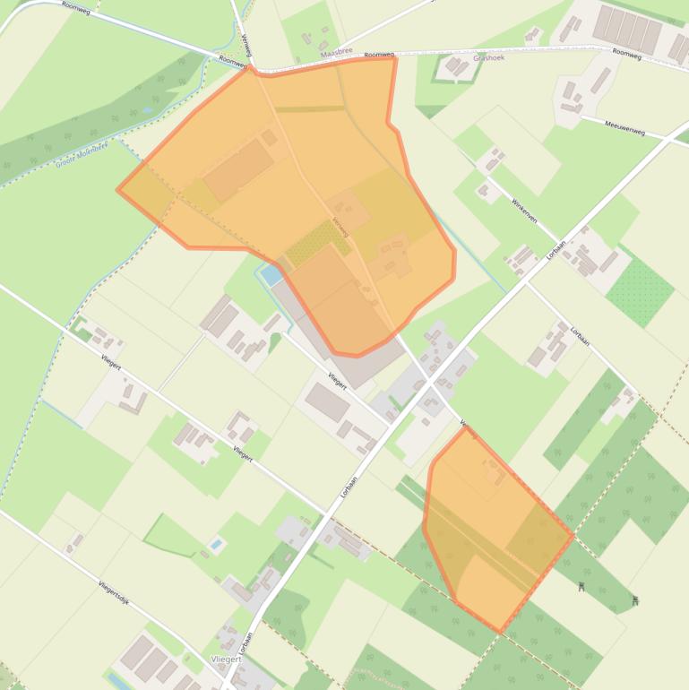 Kaart van postcodegebied 5985PB.