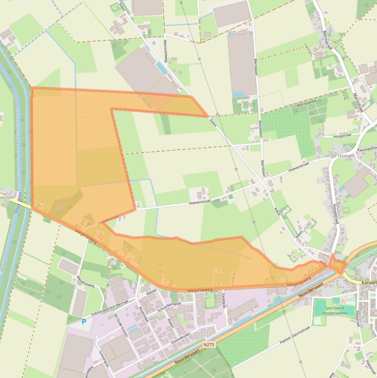 Kaart van postcodegebied 5986NJ.