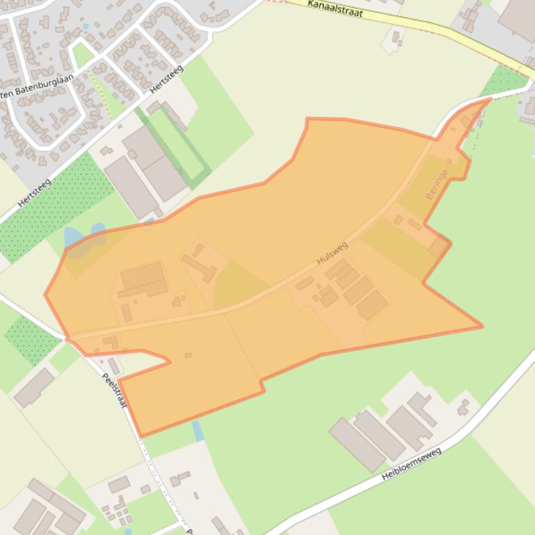 Kaart van postcodegebied 5986NS.