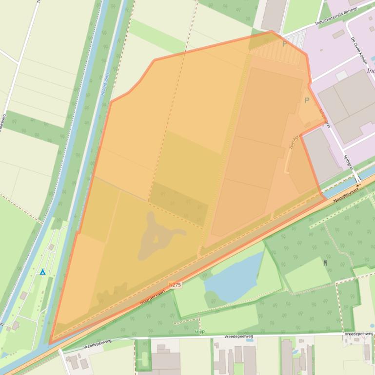 Kaart van postcodegebied 5986PM.