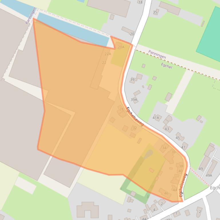 Kaart van postcodegebied 5987AB.