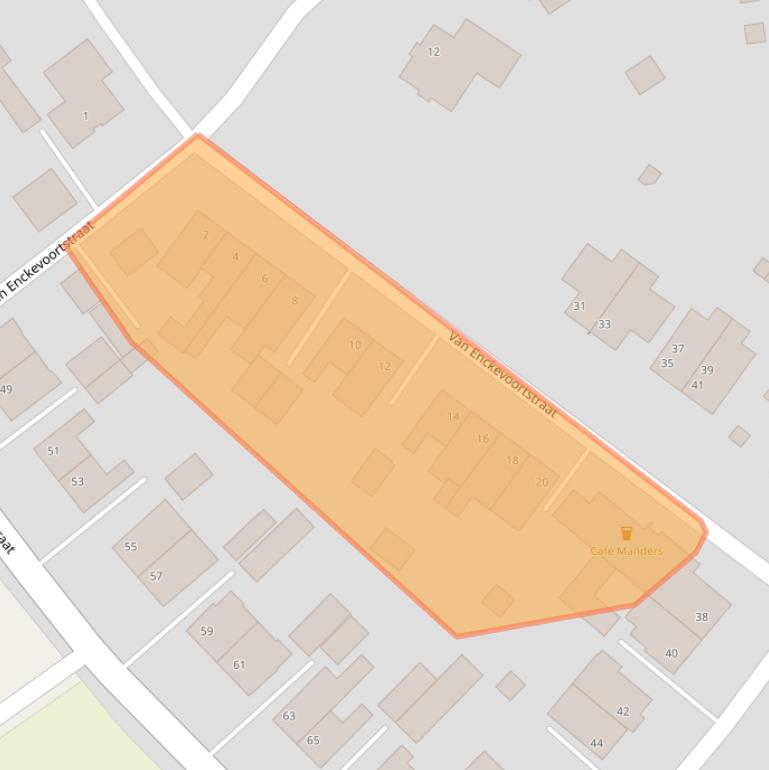 Kaart van postcodegebied 5987AM.