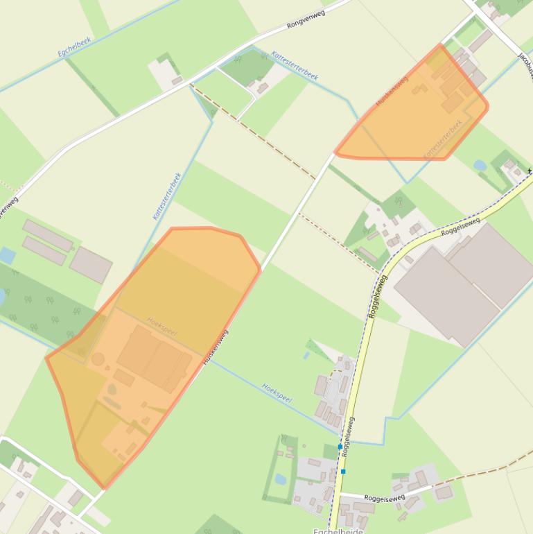 Kaart van postcodegebied 5987NG.