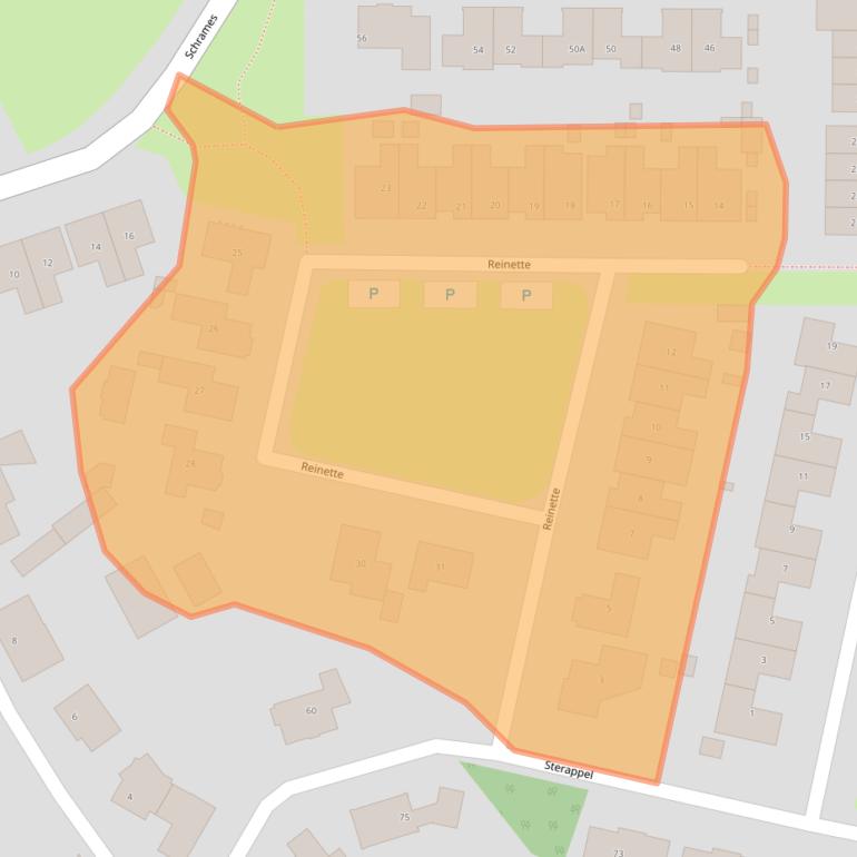 Kaart van postcodegebied 5988KZ.