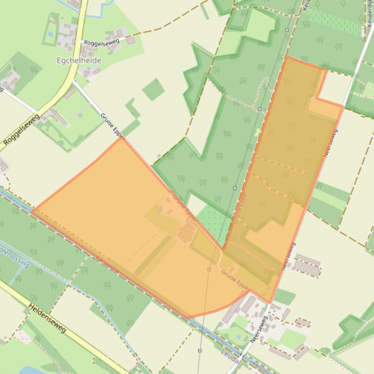 Kaart van postcodegebied 5988NA.