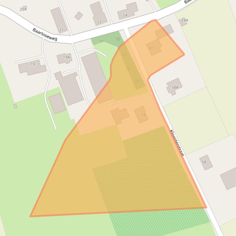 Kaart van postcodegebied 5988NK.