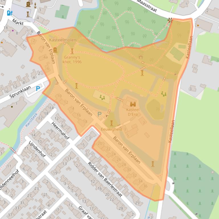 Kaart van postcodegebied 5991BM.