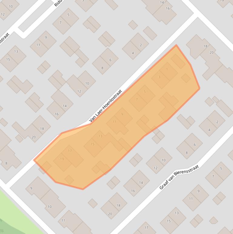 Kaart van postcodegebied 5991CG.