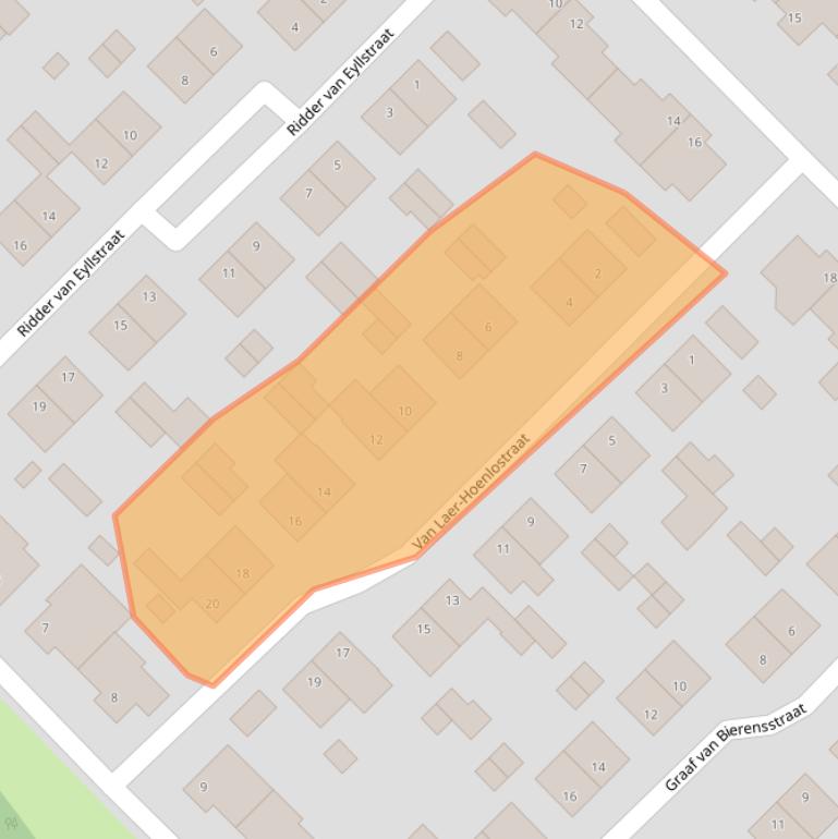 Kaart van postcodegebied 5991CH.