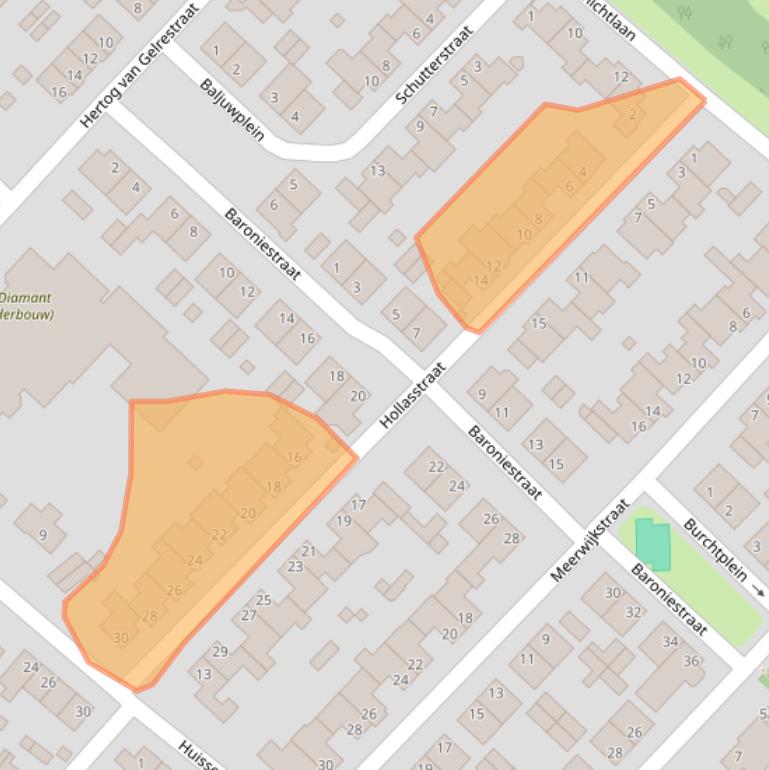 Kaart van postcodegebied 5991DA.