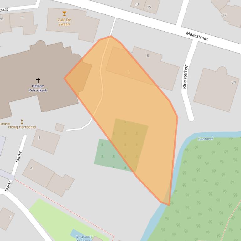 Kaart van postcodegebied 5991DH.