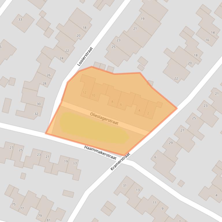 Kaart van postcodegebied 5991KD.