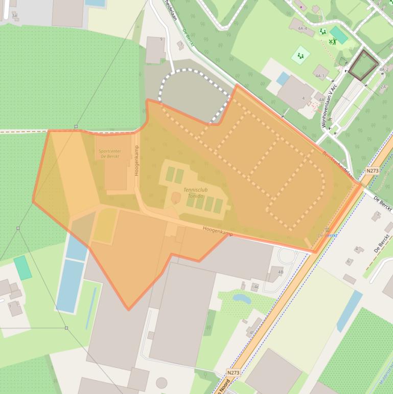 Kaart van postcodegebied 5991LA.