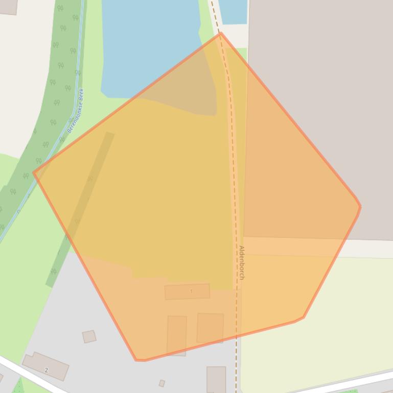 Kaart van postcodegebied 5991LB.