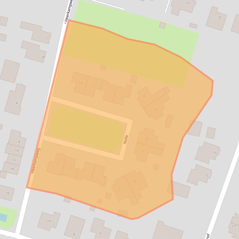 Kaart van postcodegebied 5991LS.