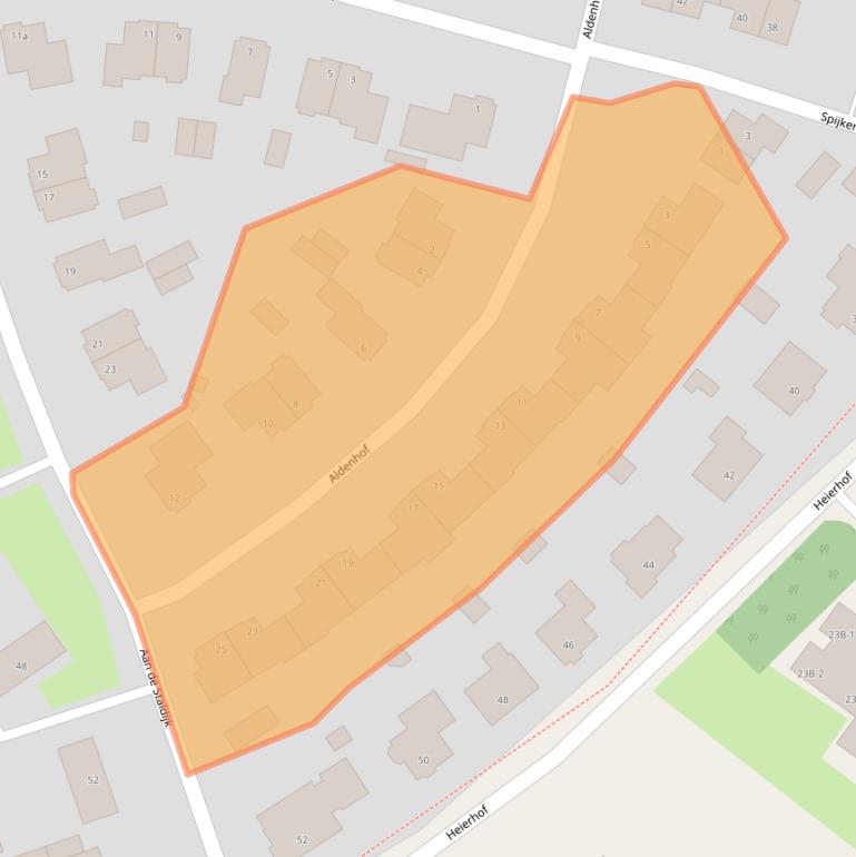 Kaart van postcodegebied 5991LW.