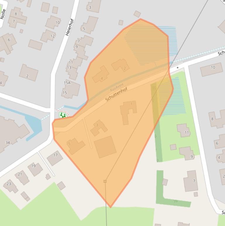 Kaart van postcodegebied 5991LZ.