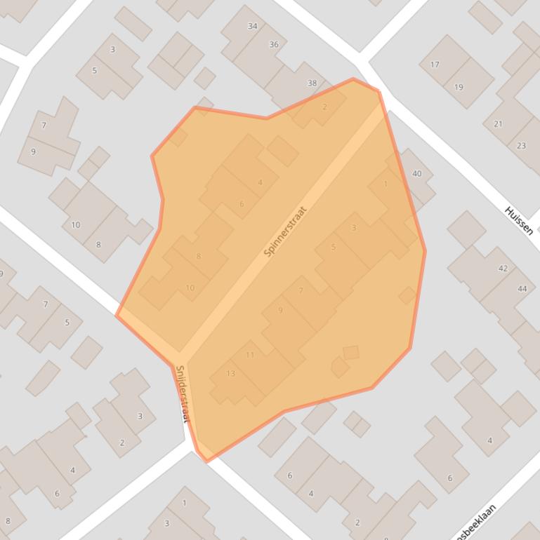 Kaart van postcodegebied 5991MG.
