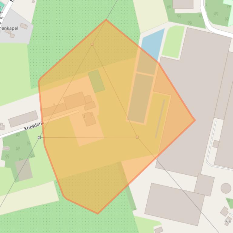 Kaart van postcodegebied 5991NZ.