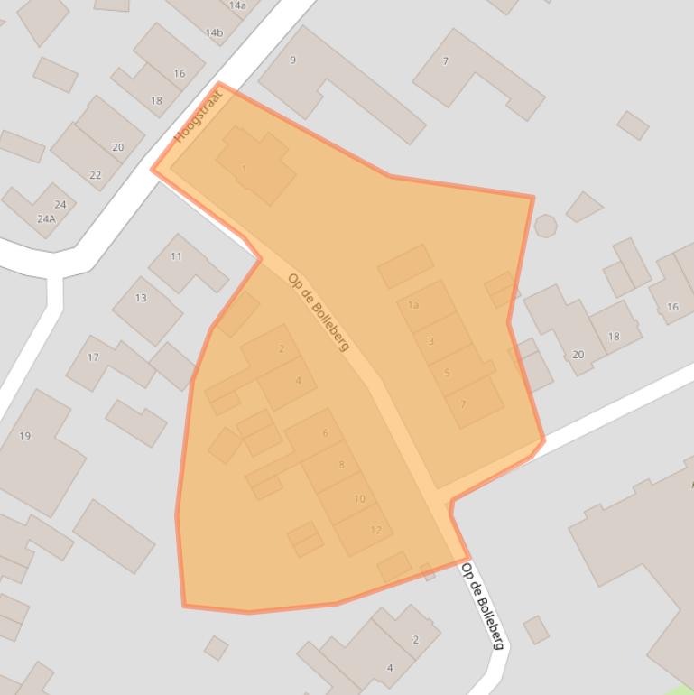 Kaart van postcodegebied 5991XE.