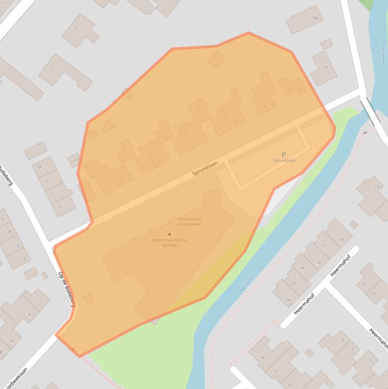 Kaart van postcodegebied 5991XG.