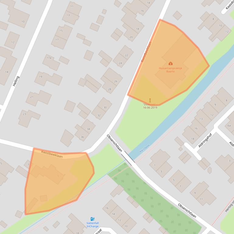 Kaart van postcodegebied 5991XH.